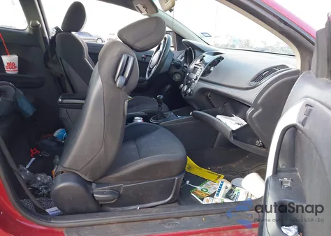 2010 Kia Forte Koup Ex из США, поврежденный, VIN KNAFU6A20A5123400